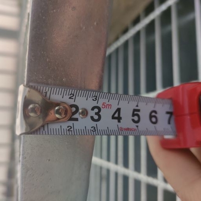 Προσαρμοσμένο ασημένιο άσπρο κιγκλίδωμα μετάλλων αντιδιαβρωτικό