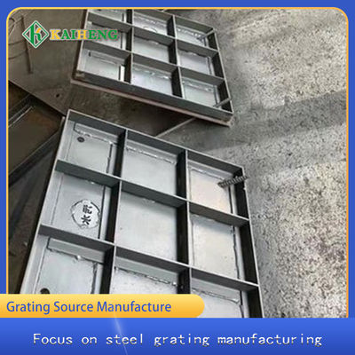 Γαλβανισμένες σχάρες αγωγών μετάλλων πιάτων κάλυψης κιγκλιδωμάτων χάλυβα τάφρων καυτής εμβύθισης